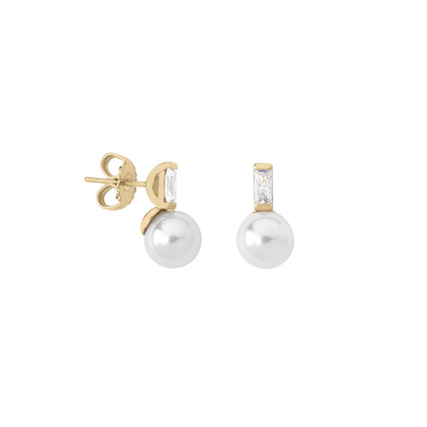 Majorica Pair Of Earrings Majorica, 925 Silver