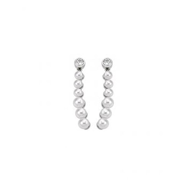 Majorica Outlet Pair Of Earrings Majorica Outlet, 925 Silver