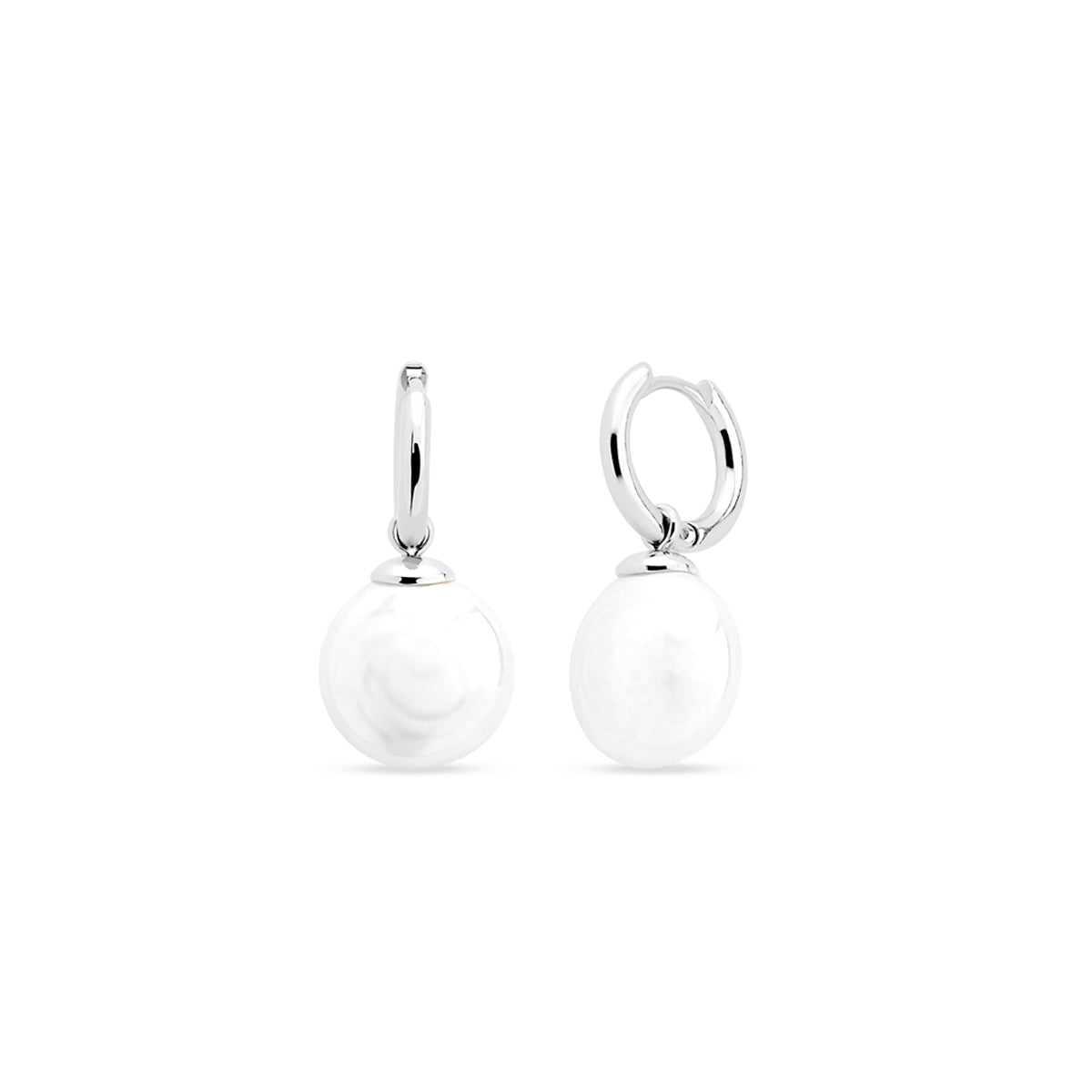 Majorica Pair Of Earrings Majorica, 925 Silver
