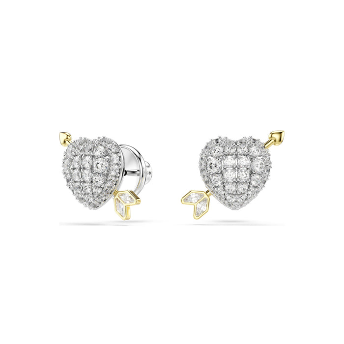 Swarovski Pair Of Earrings Swarovski, Base Metal