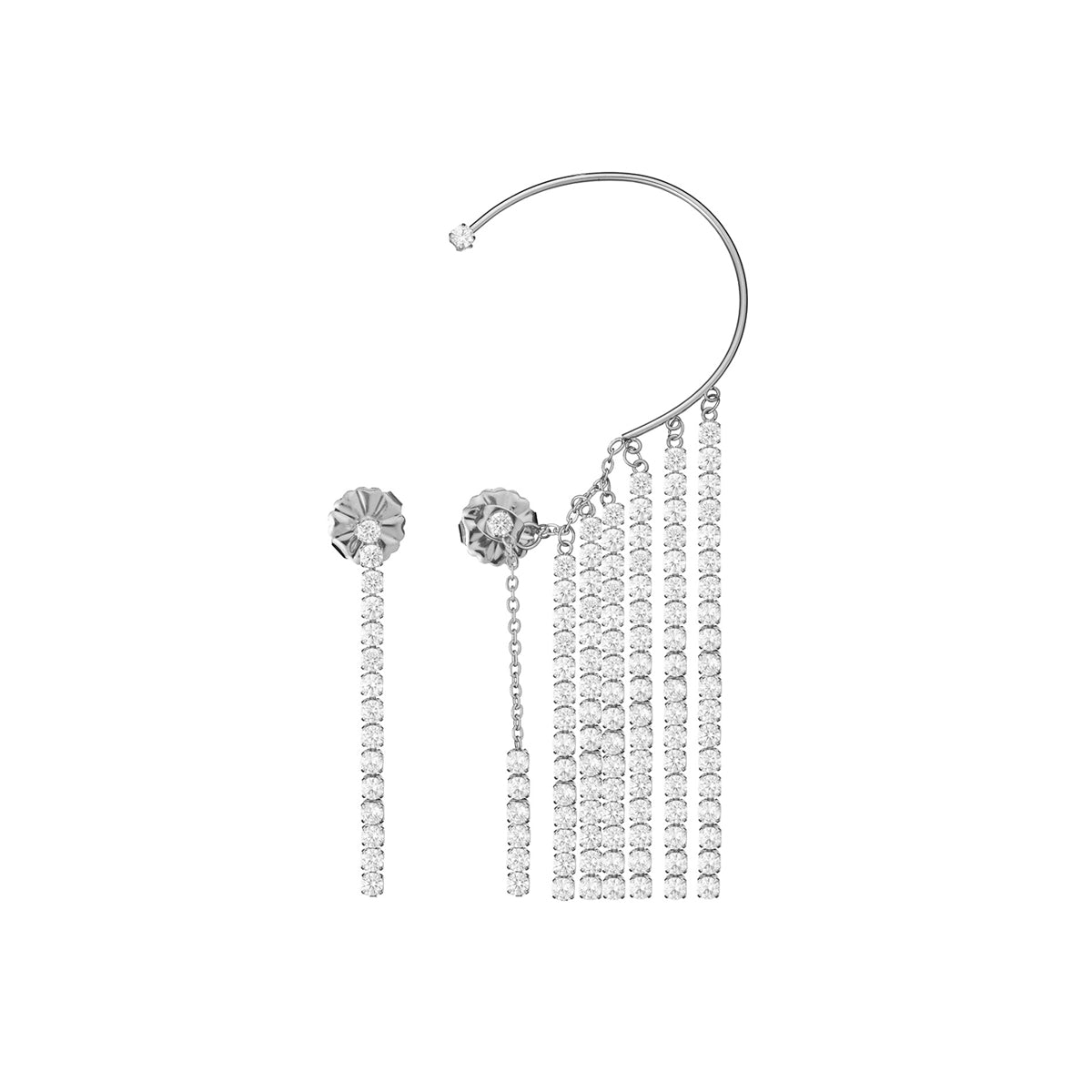 Anjewels Outlet Pair Of Earrings Anjewels Outlet, Steel