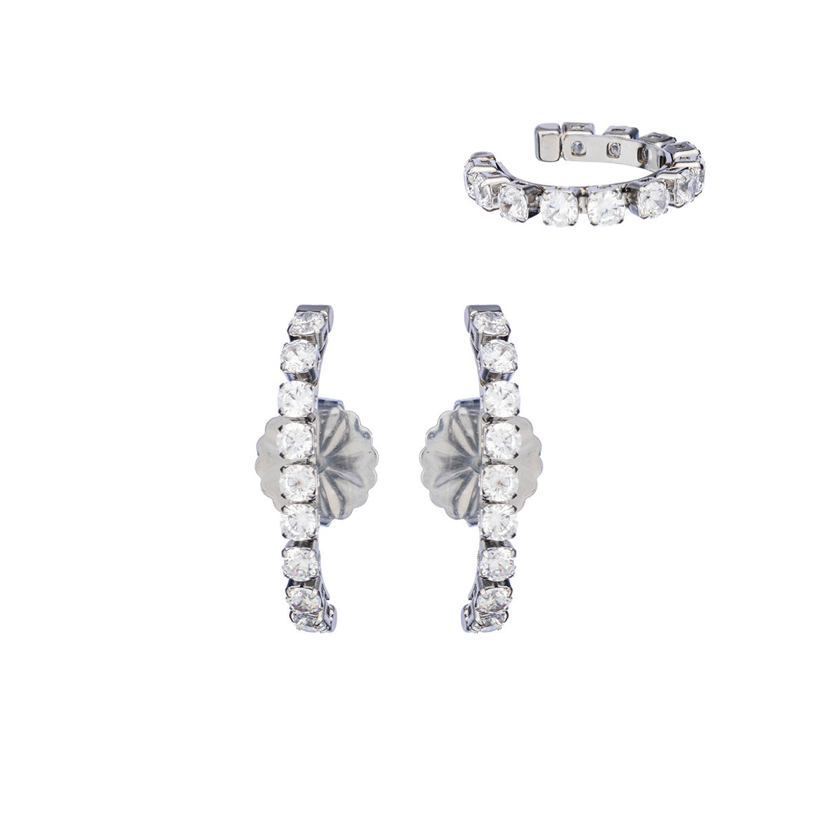 Anjewels Outlet Pair Of Earrings Anjewels Outlet, Steel