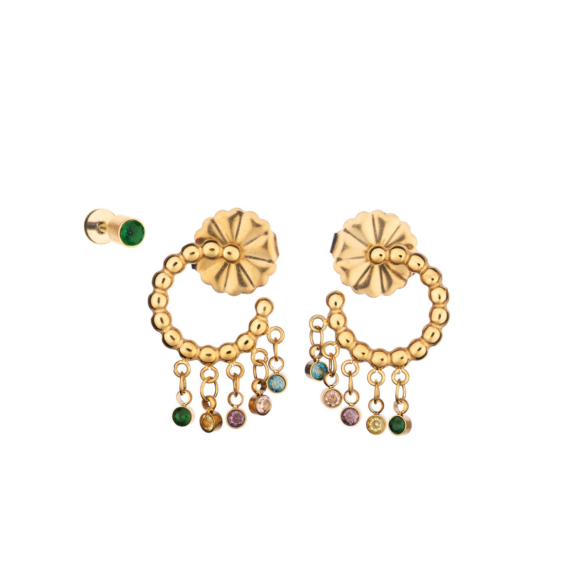 Anjewels Outlet Pair Of Earrings Anjewels Outlet, Steel