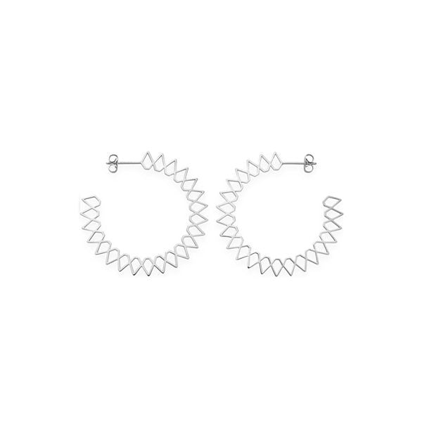 Rosefield Pair Of Earrings Rosefield, Steel