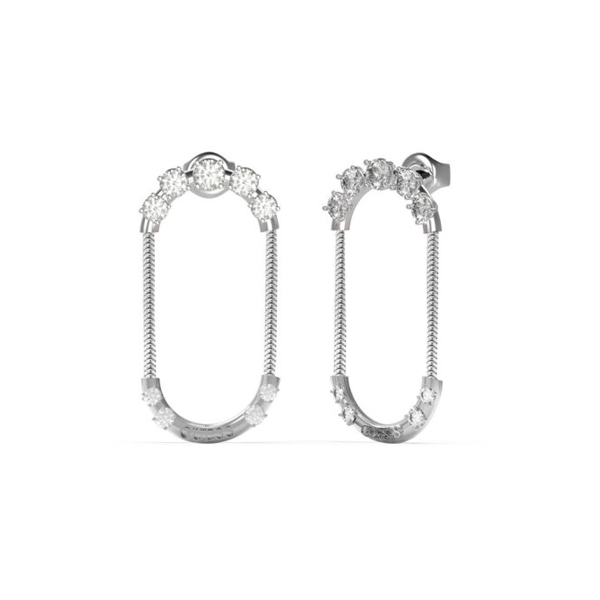 Guess Pair Of Earrings Guess, Steel