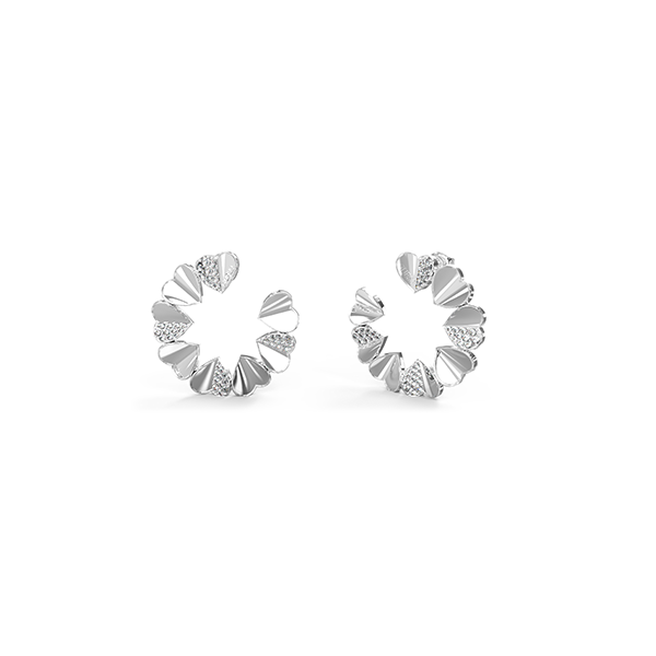 Guess Pair Of Earrings Guess, Steel