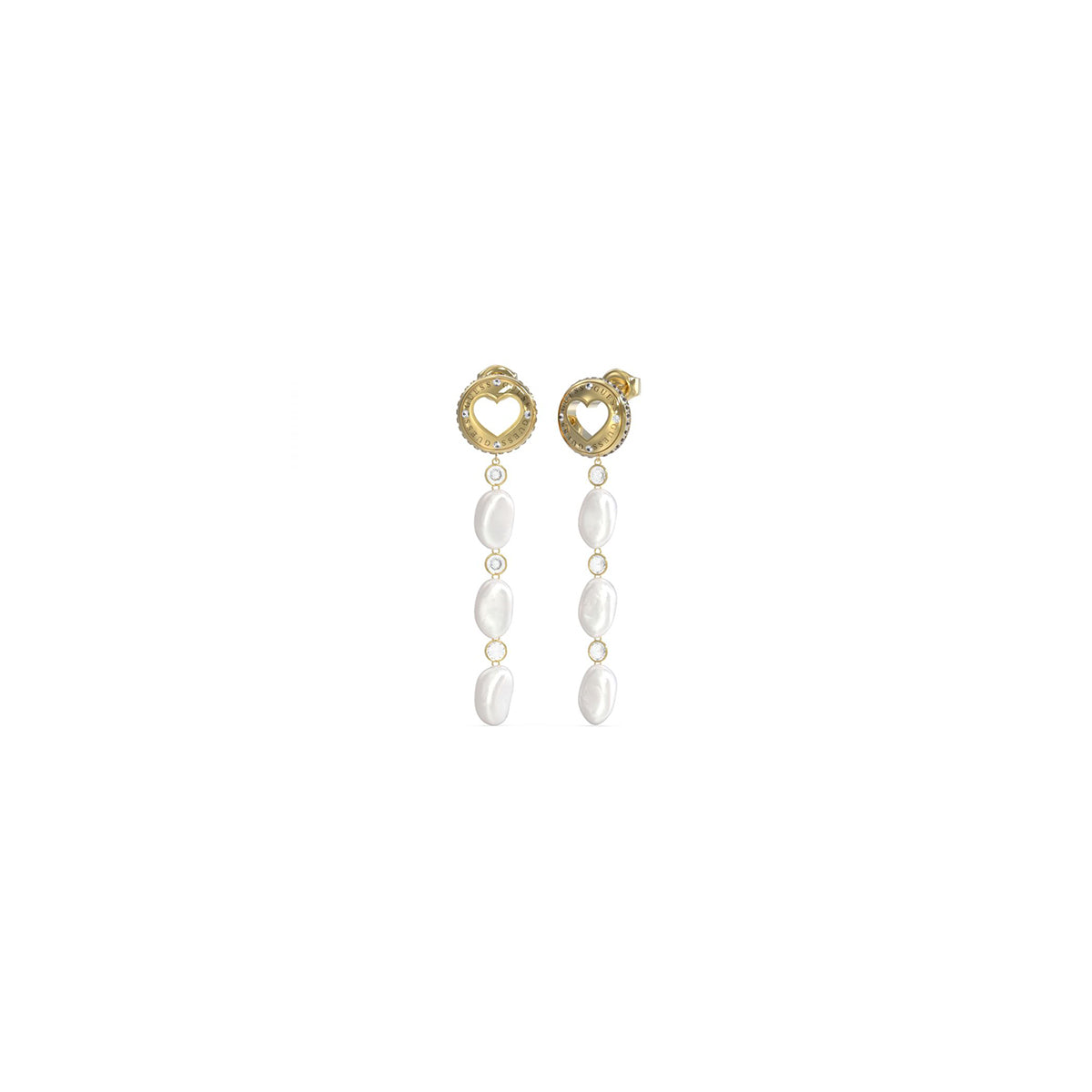 Guess Pair Of Earrings Guess, Steel