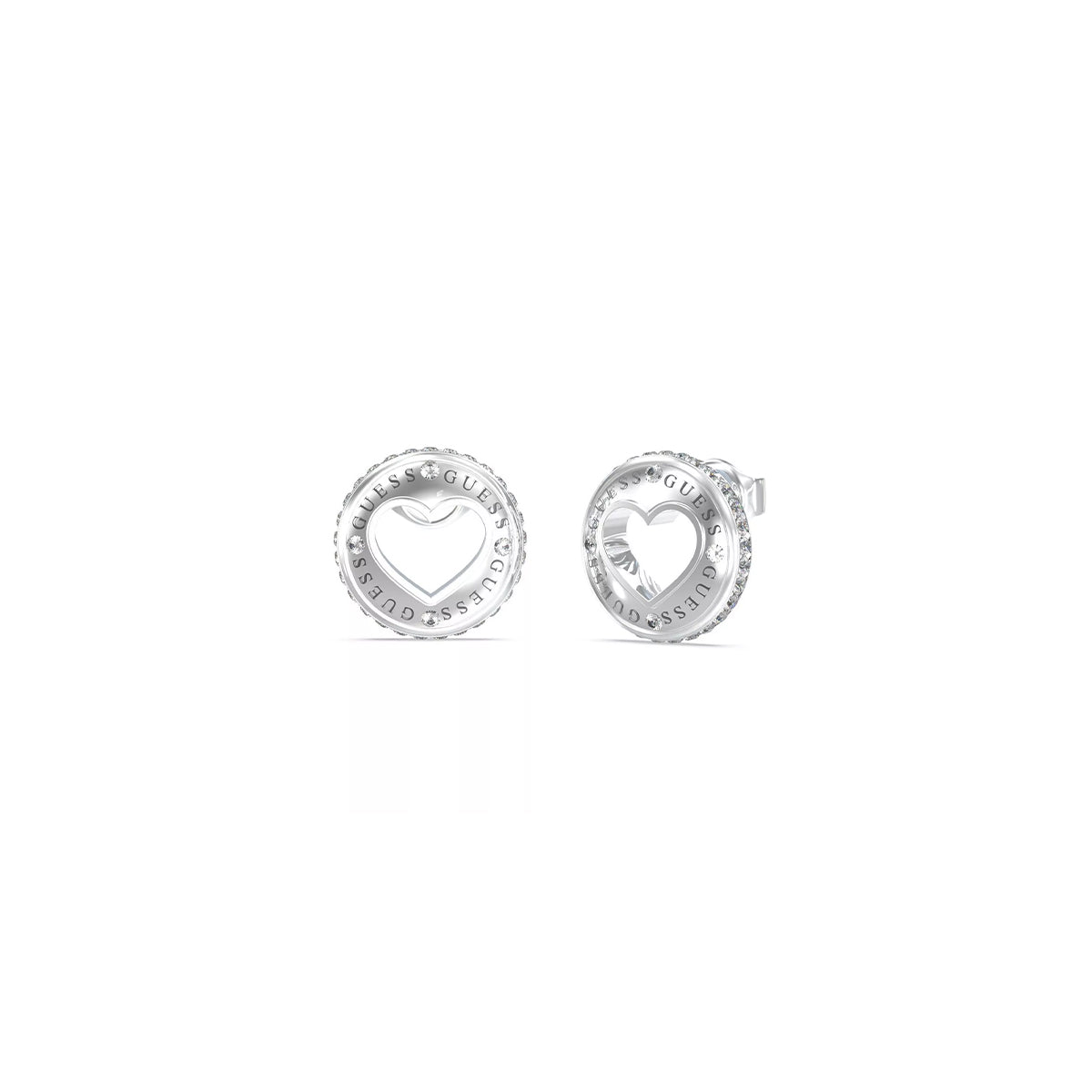 Guess Pair Of Earrings Guess, Steel