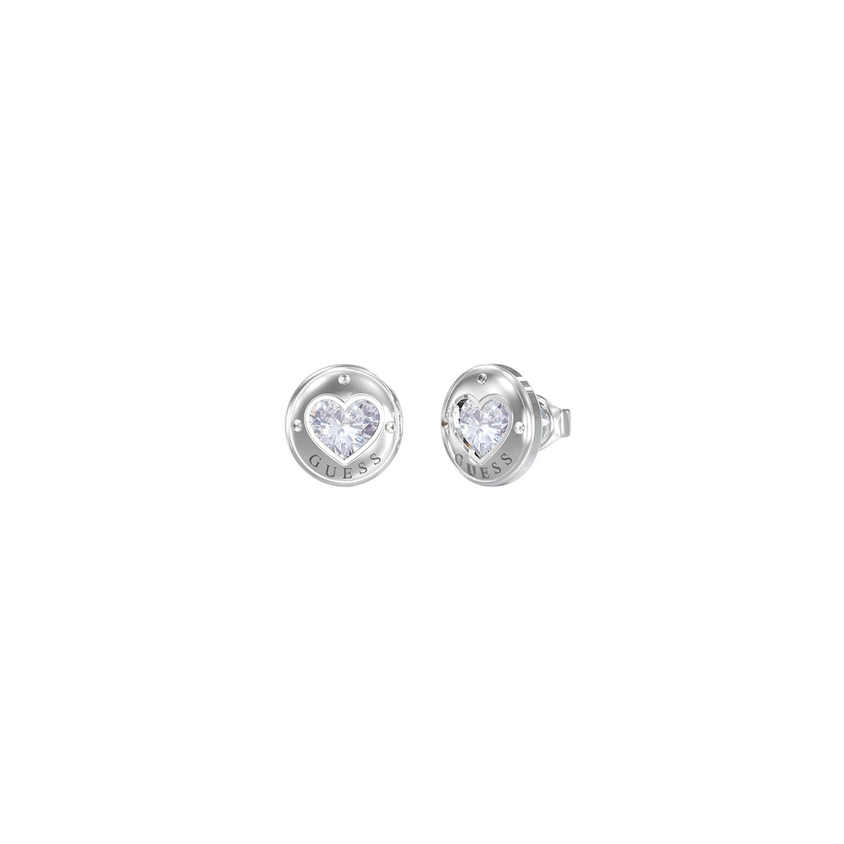 Guess Pair Of Earrings Guess, Steel