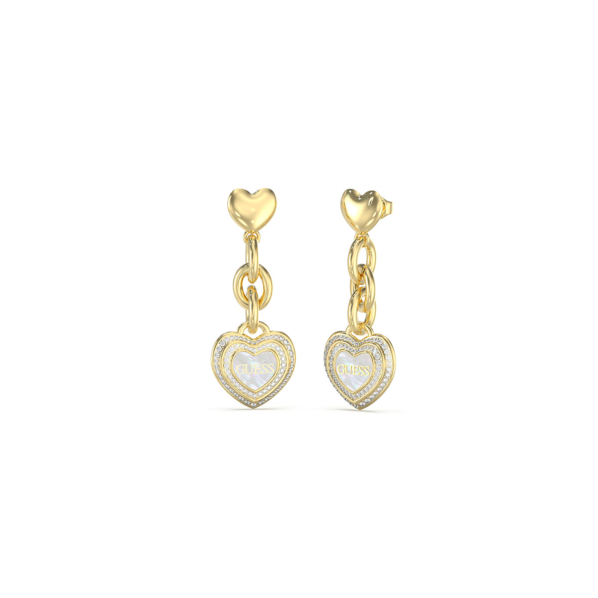 Guess Pair Of Earrings Guess, Steel