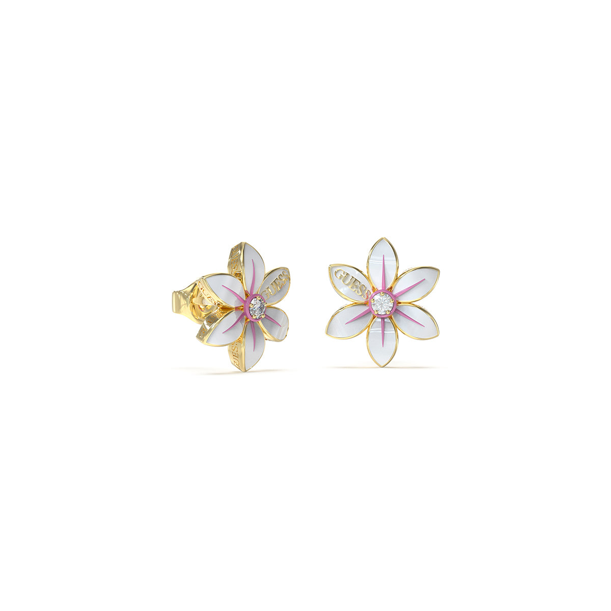 Guess Pair Of Earrings Guess, Steel
