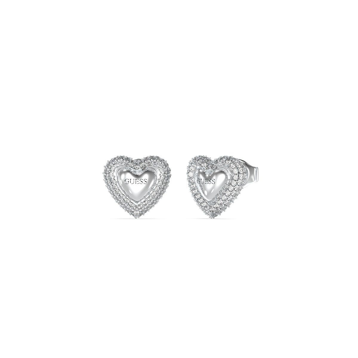 Guess Pair Of Earrings Guess, Steel