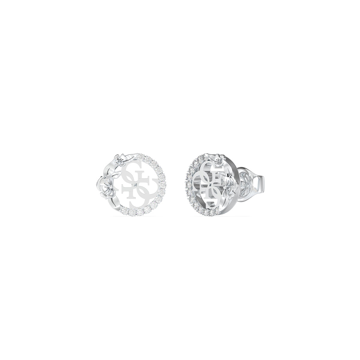 Guess Pair Of Earrings Guess, Steel