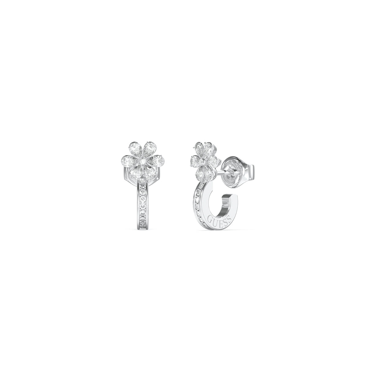 Guess Pair Of Earrings Guess, Steel