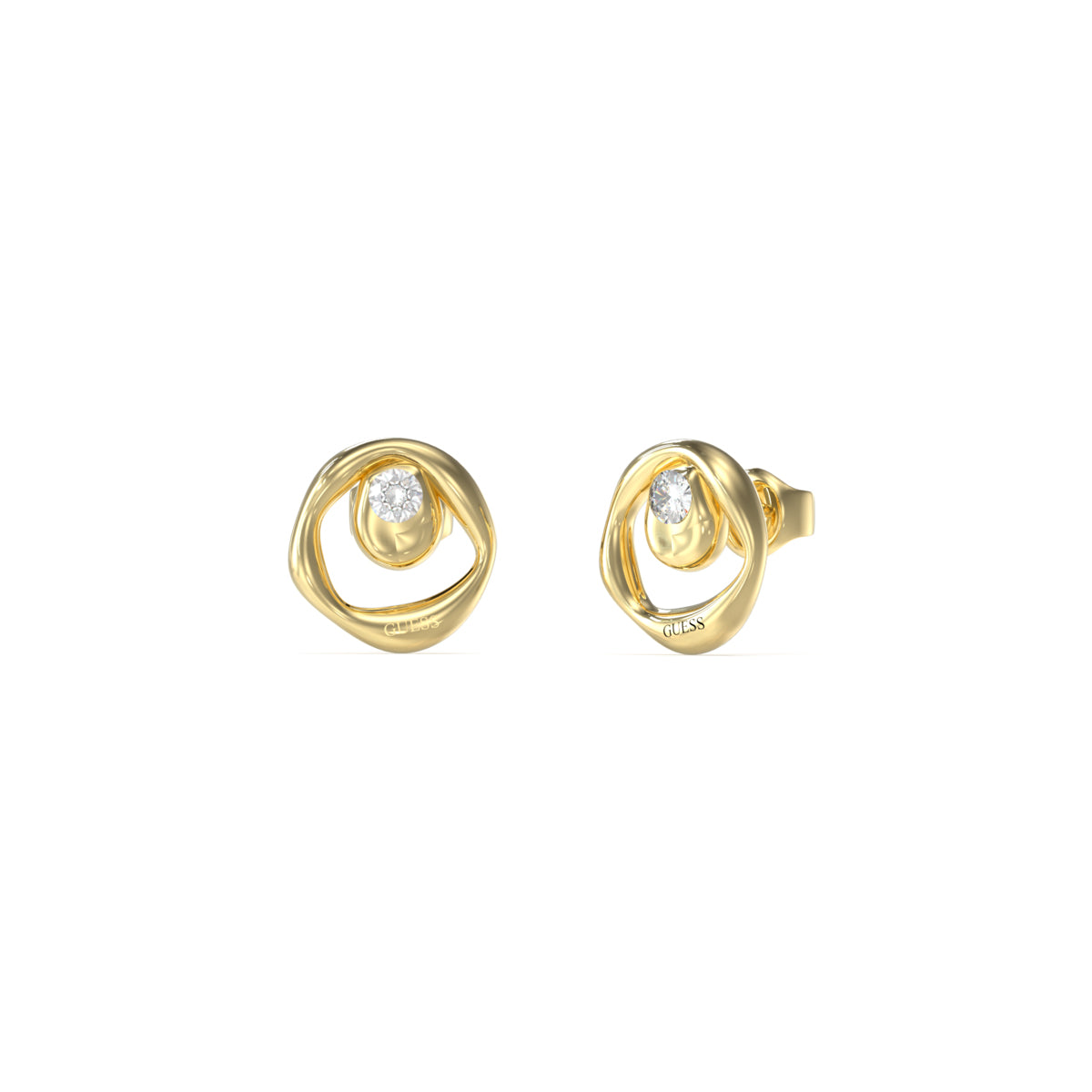 Guess Pair Of Earrings Guess, Steel
