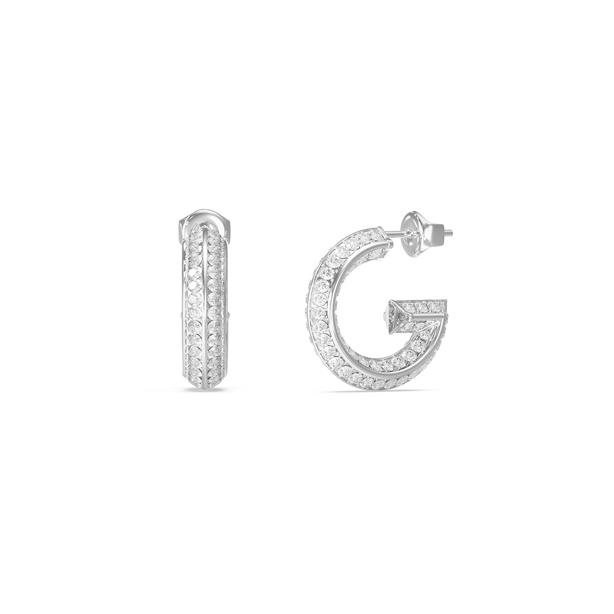 Guess Pair Of Earrings Guess, Steel