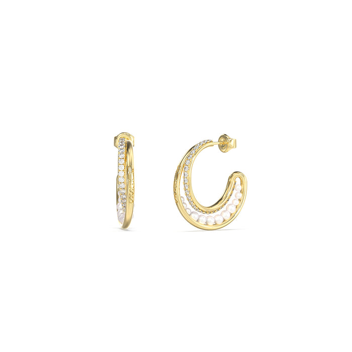 Guess Pair Of Earrings Guess, Steel