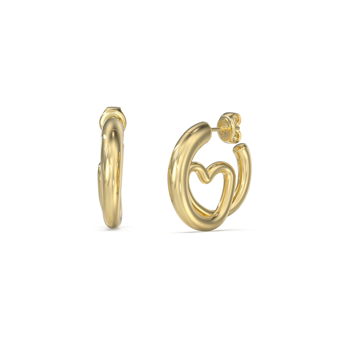 Guess Pair Of Earrings Guess, Steel