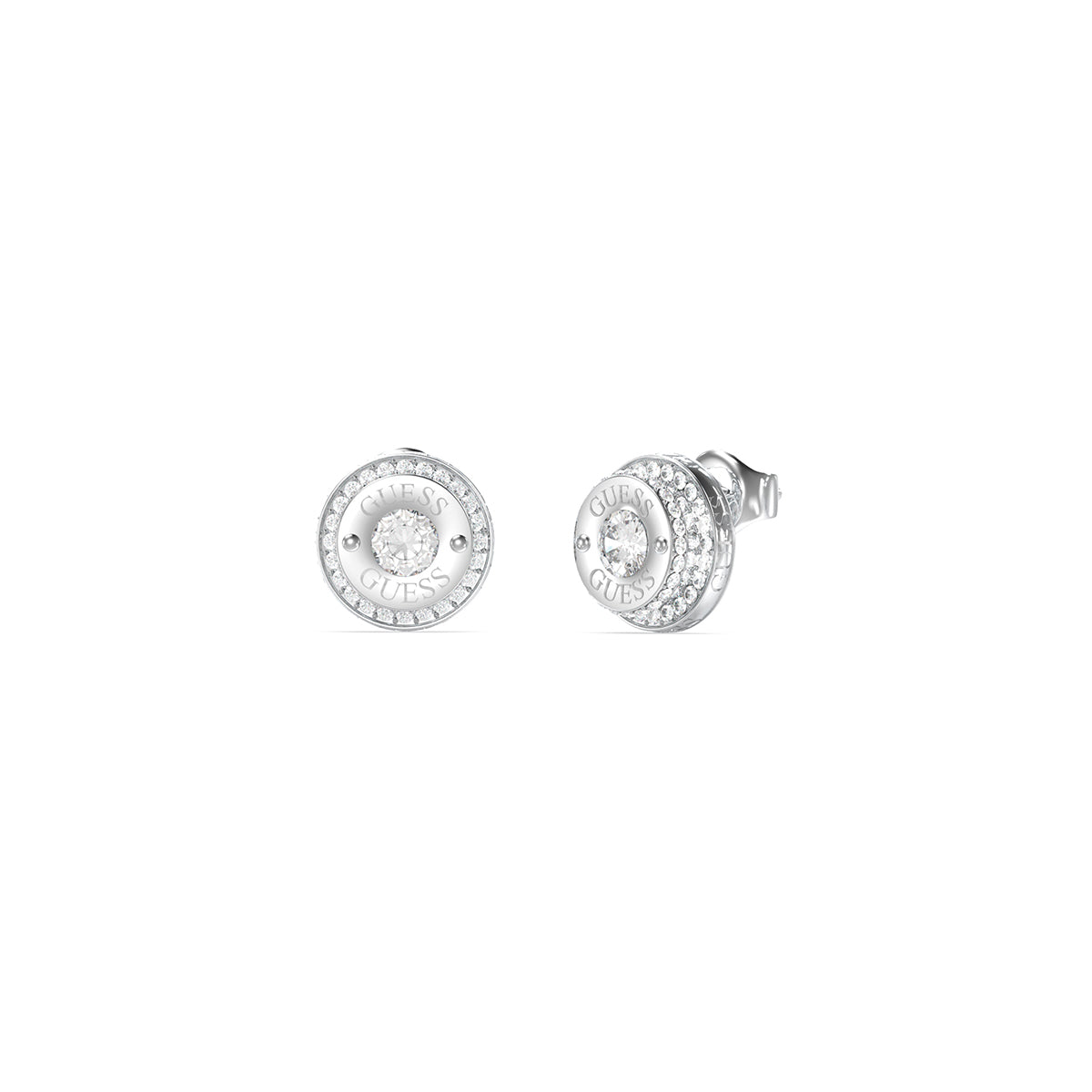 Guess Pair Of Earrings Guess, Steel