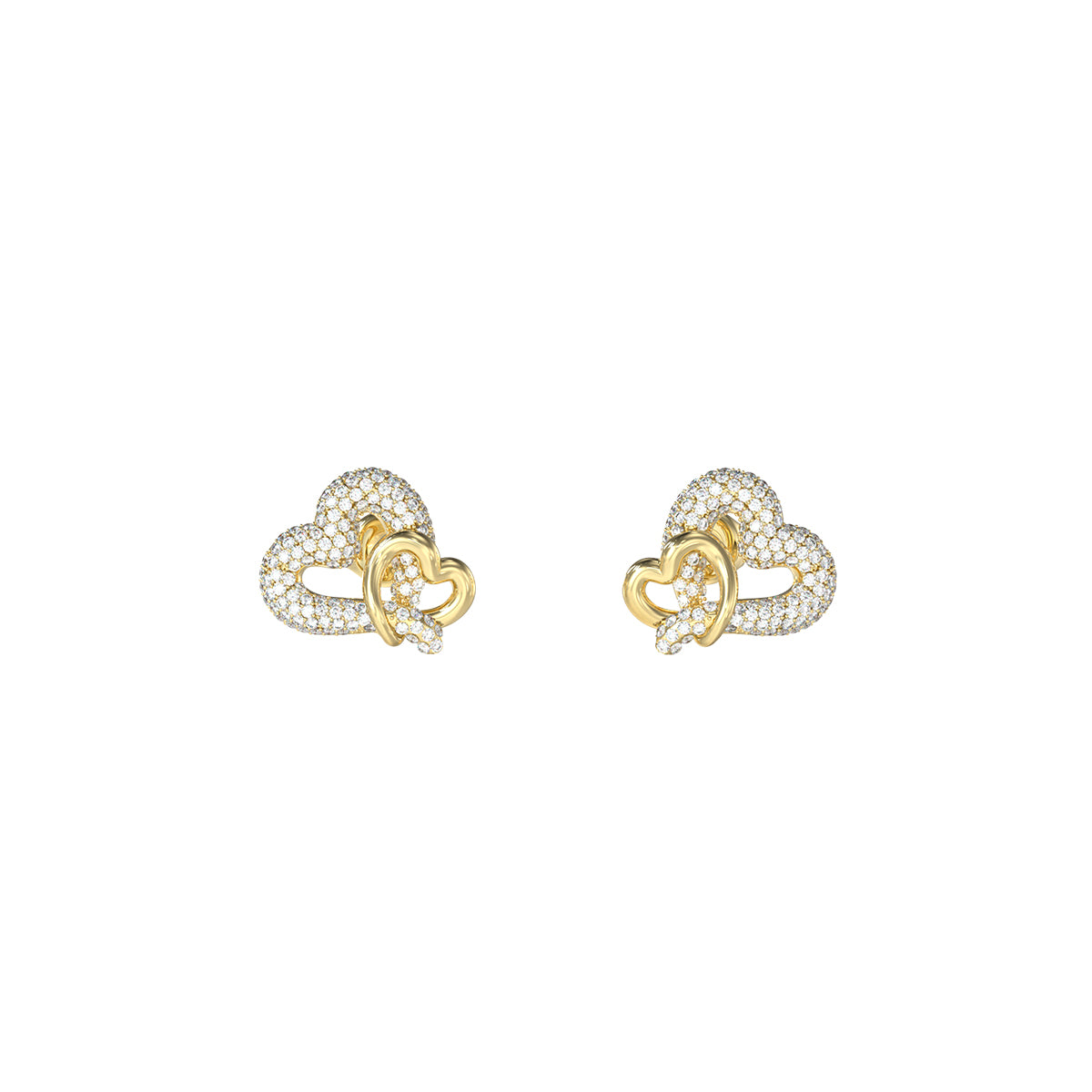 Guess Pair Of Earrings Guess, Steel