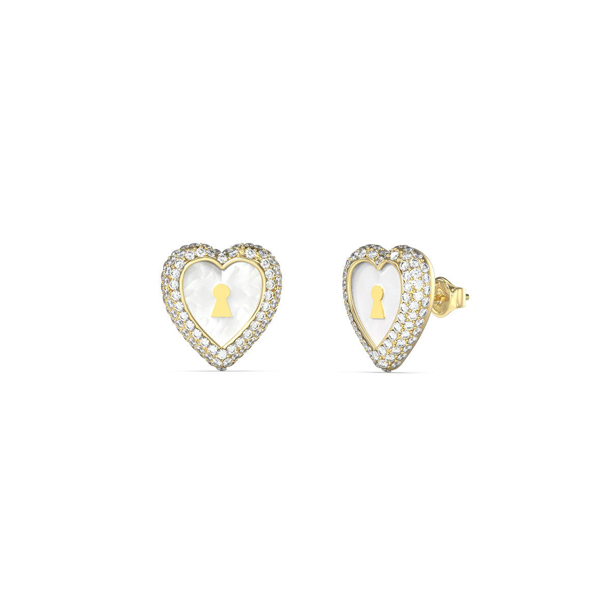 Guess Pair Of Earrings Guess, Steel