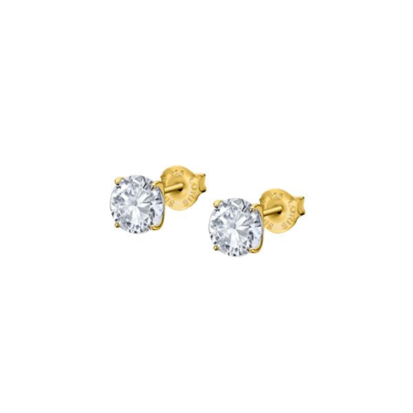 Lotus Silver Pair Of Earrings Lotus Silver, 925 Silver