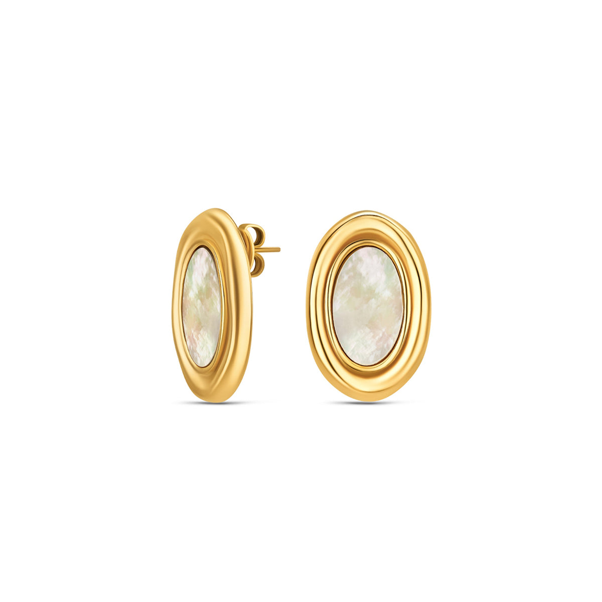 One Pair Of Earrings One, Steel
