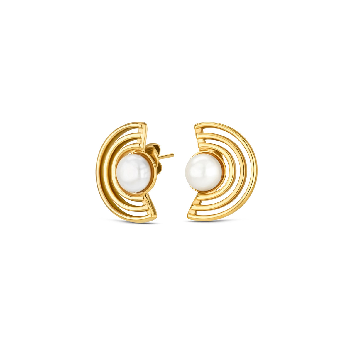 One Pair Of Earrings One, Steel