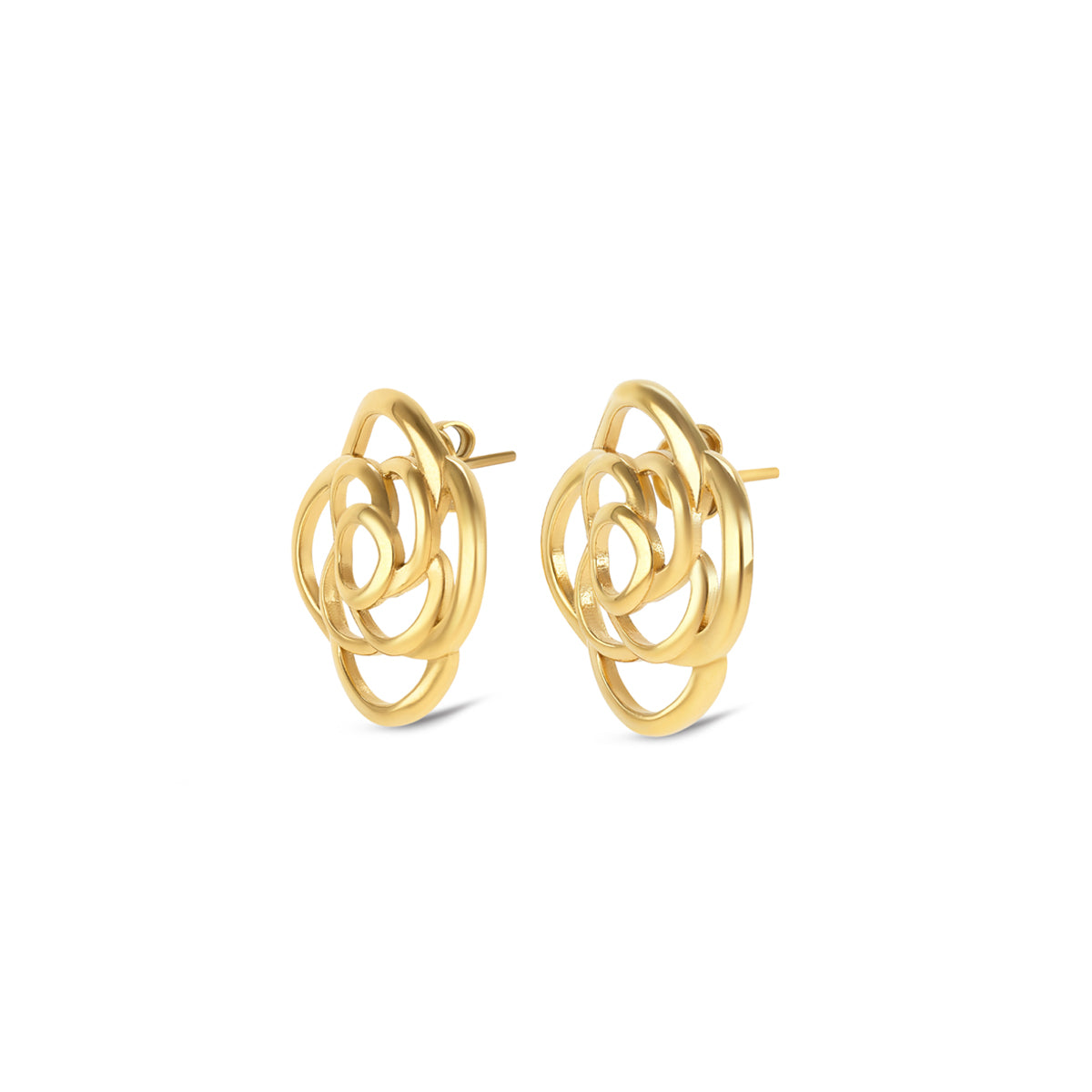 One Pair Of Earrings One, Steel