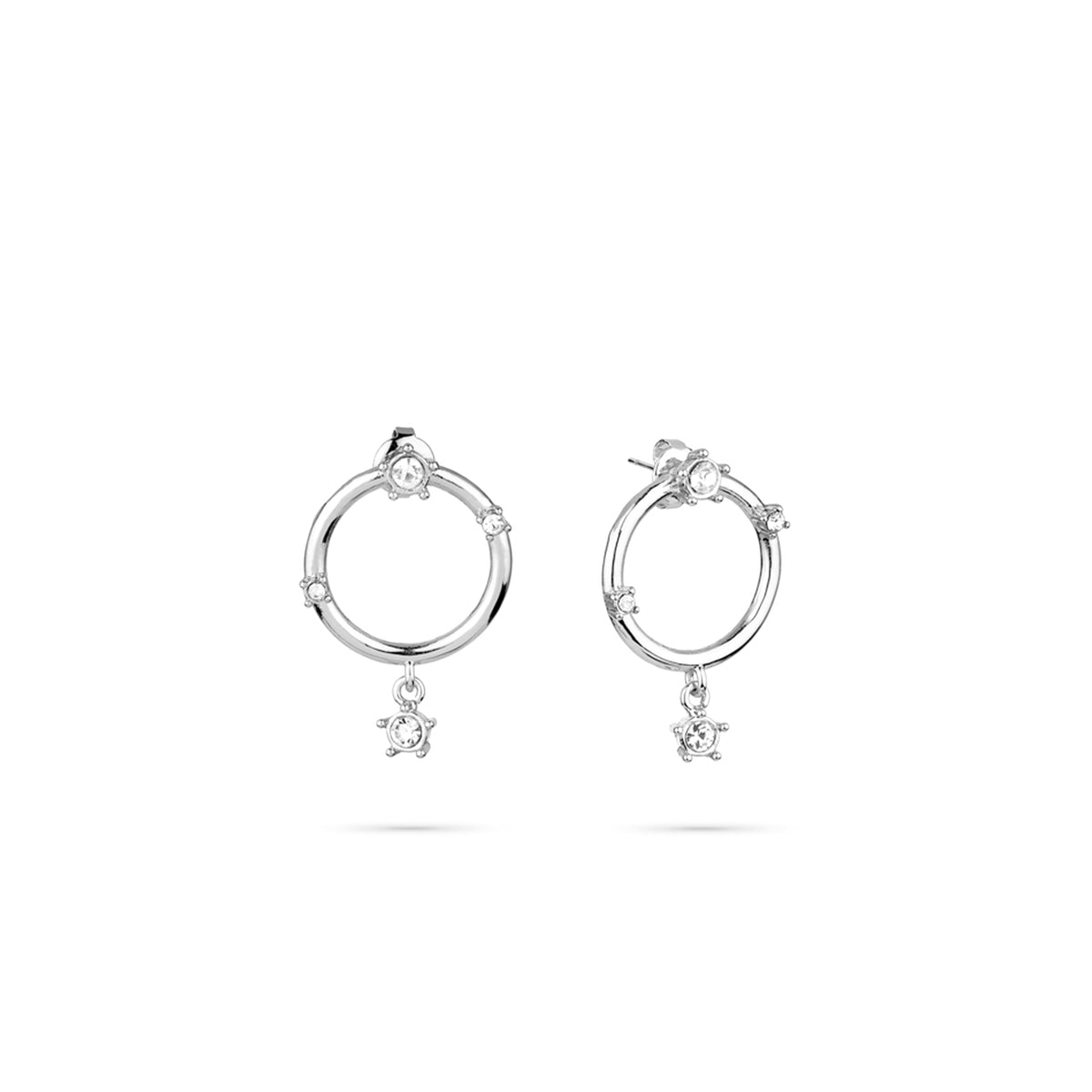 Radiant Pair Of Earrings Radiant, Steel