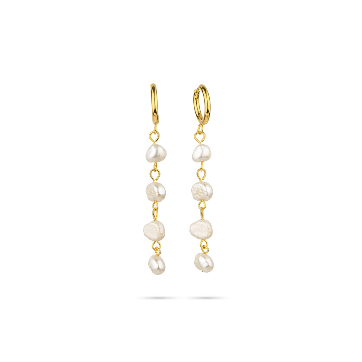 Radiant Pair Of Earrings Radiant, Steel