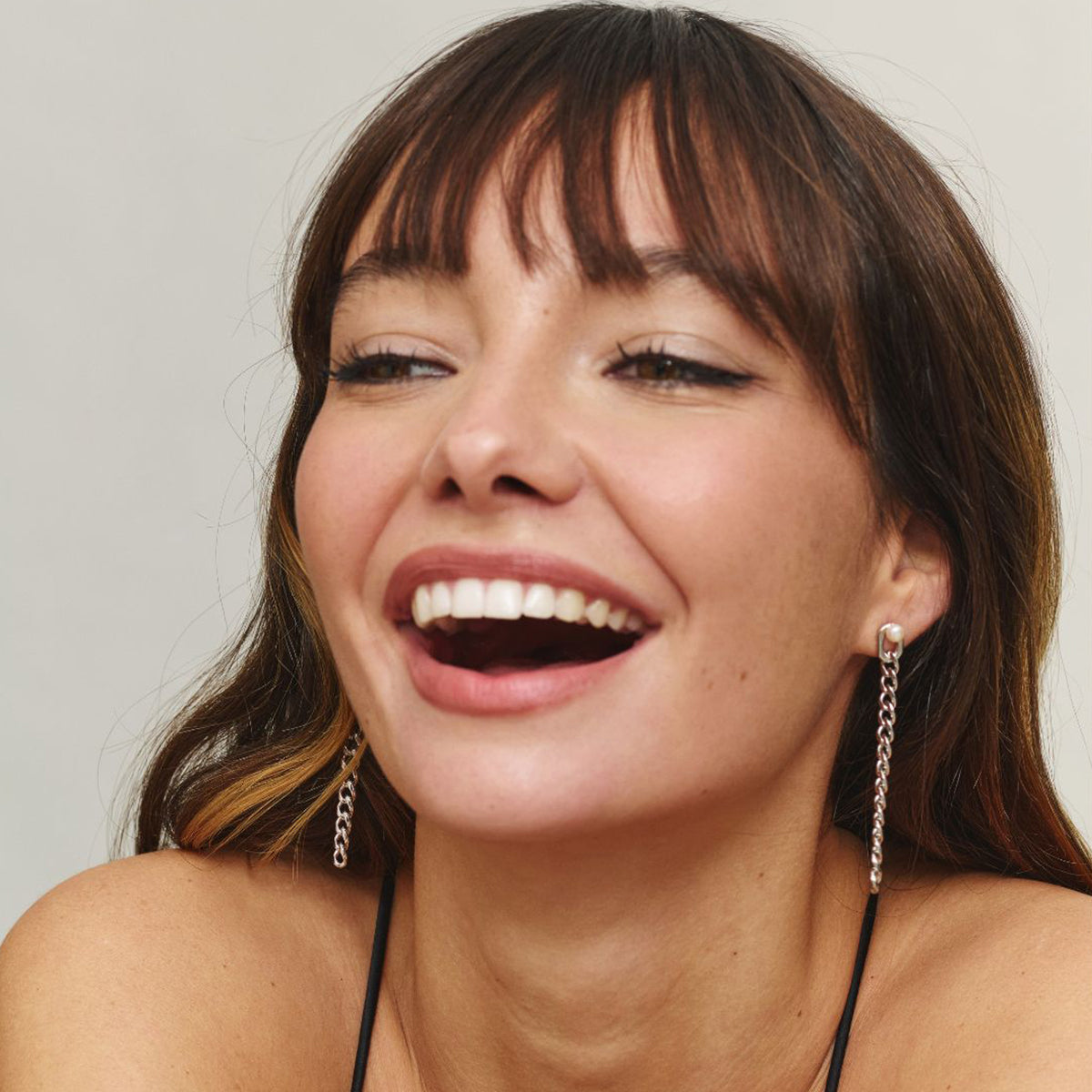 Radiant Pair Of Earrings Radiant, Steel