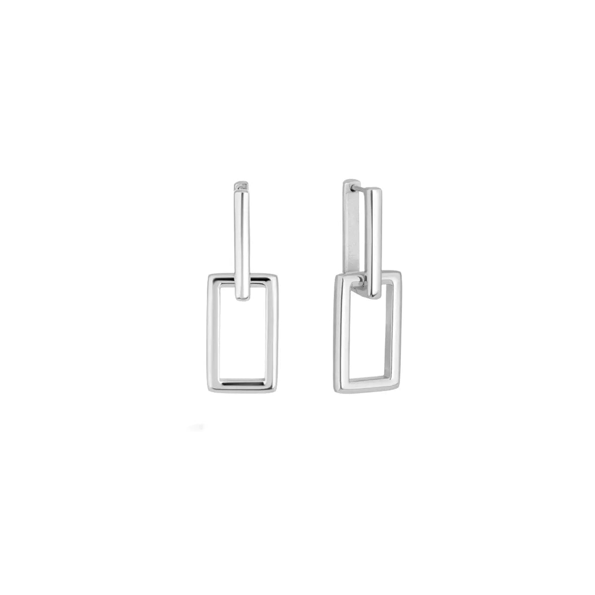 Radiant Pair Of Earrings Radiant, Steel