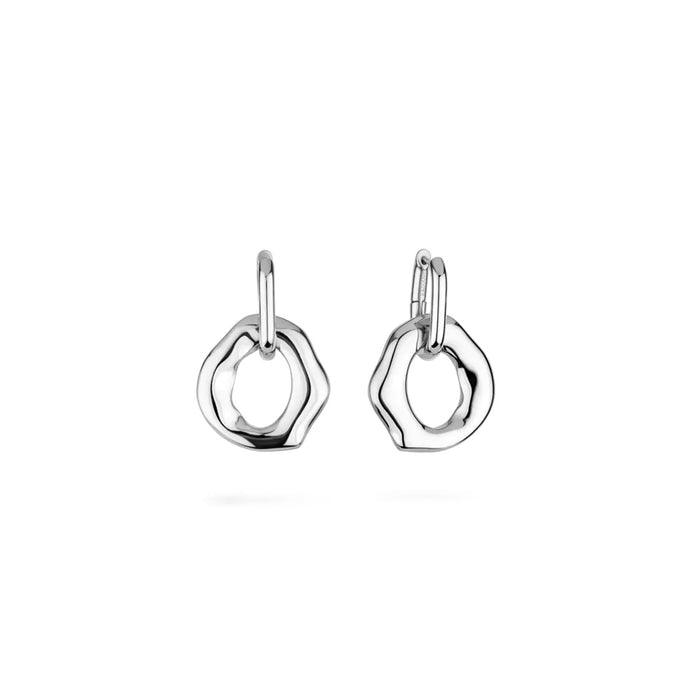 Radiant Pair Of Earrings Radiant, Steel