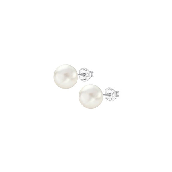 Lotus Silver Pair Of Earrings Lotus Silver, 925 Silver