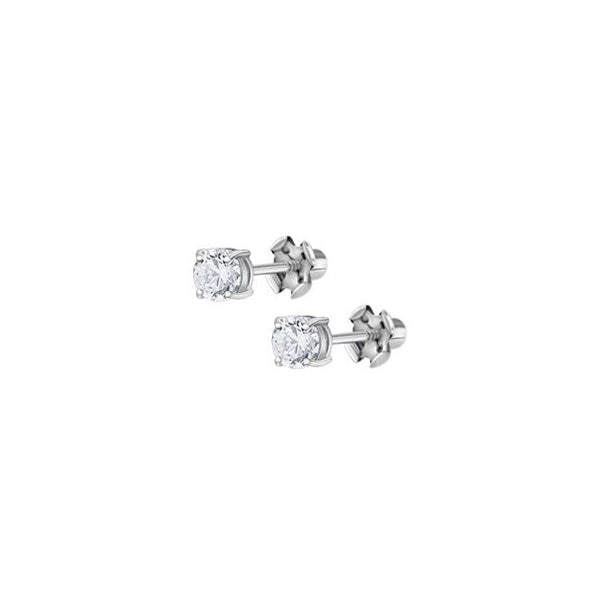 Lotus Silver Pair Of Earrings Lotus Silver, 925 Silver