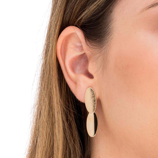 Vidal E Vidal Pair Of Earrings Vidal E Vidal, Bronze