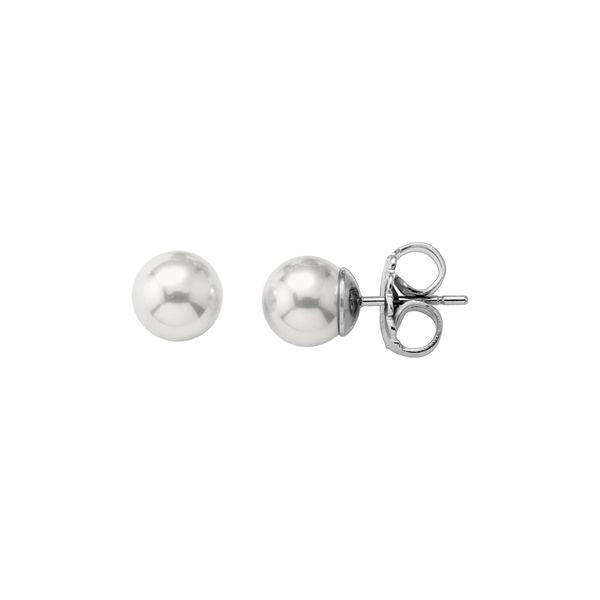 Majorica Pair Of Earrings Majorica, 925 Silver
