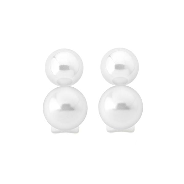 Majorica Pair Of Earrings Majorica, 925 Silver