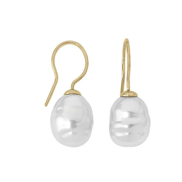 Majorica Pair Of Earrings Majorica, 925 Silver