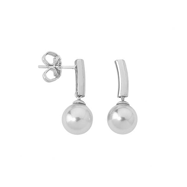 Majorica Pair Of Earrings Majorica, 925 Silver