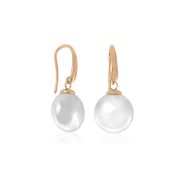 Majorica Pair Of Earrings Majorica, 925 Silver