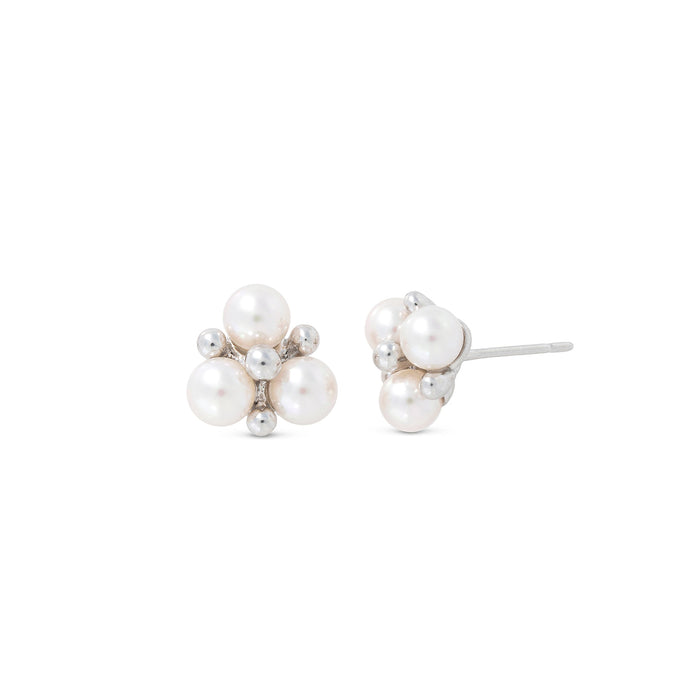 Majorica Pair Of Earrings Majorica, 925 Silver