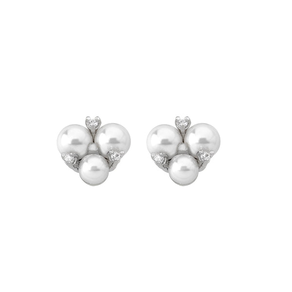 Majorica Pair Of Earrings Majorica, 925 Silver