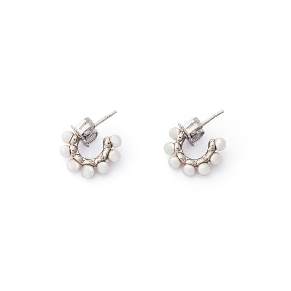 Majorica Pair Of Earrings Majorica, 925 Silver