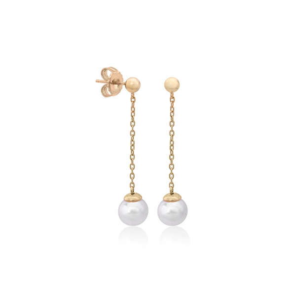 Majorica Pair Of Earrings Majorica, 925 Silver
