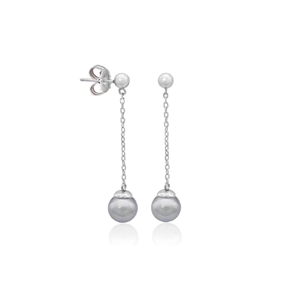Majorica Outlet Pair Of Earrings Majorica Outlet, 925 Silver