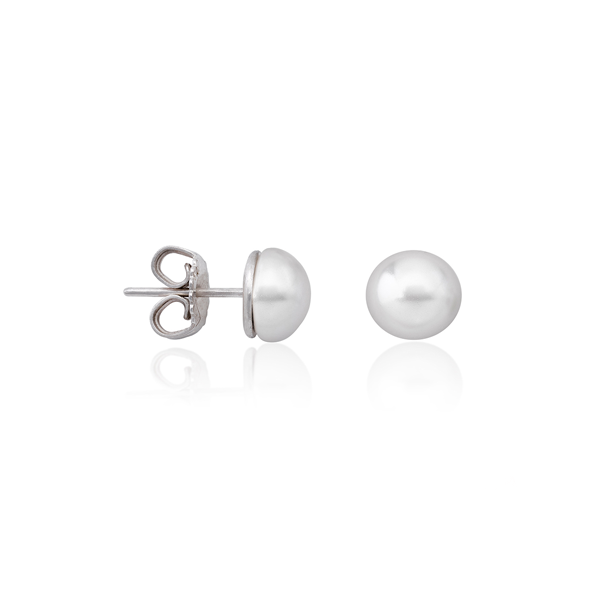 Majorica Pair Of Earrings Majorica, 925 Silver