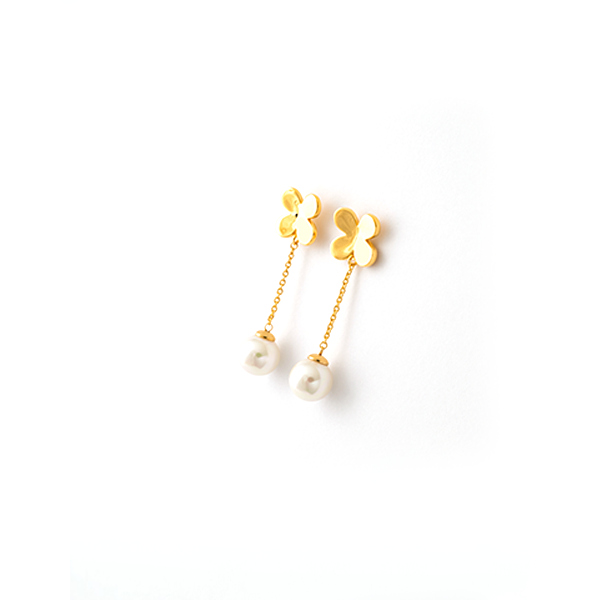 Majorica Outlet Pair Of Earrings Majorica Outlet, 925 Silver