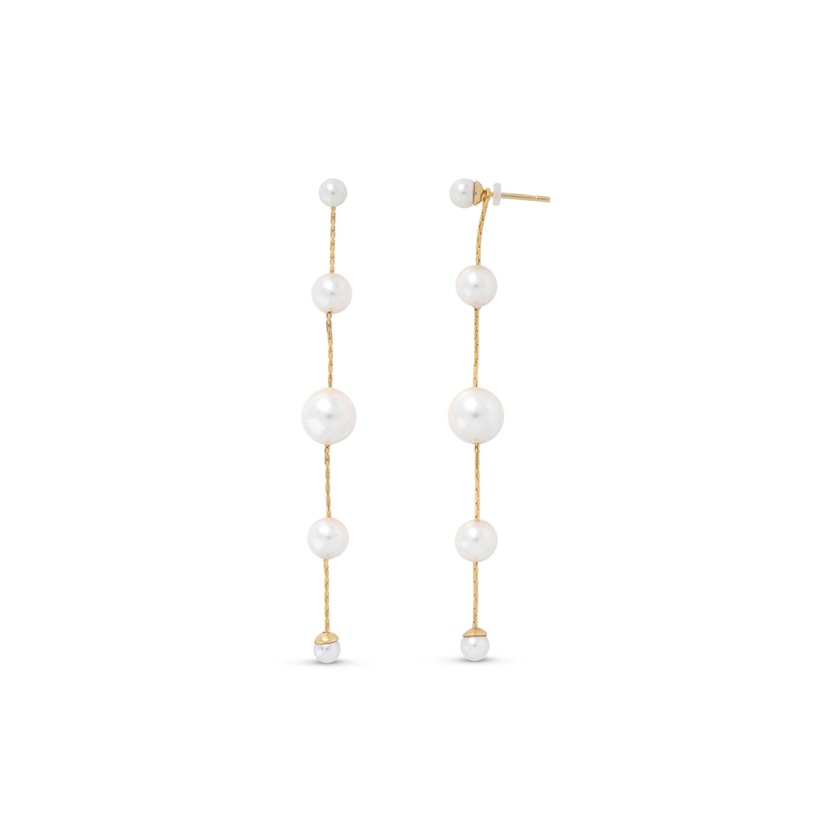 Majorica Pair Of Earrings Majorica, 925 Silver